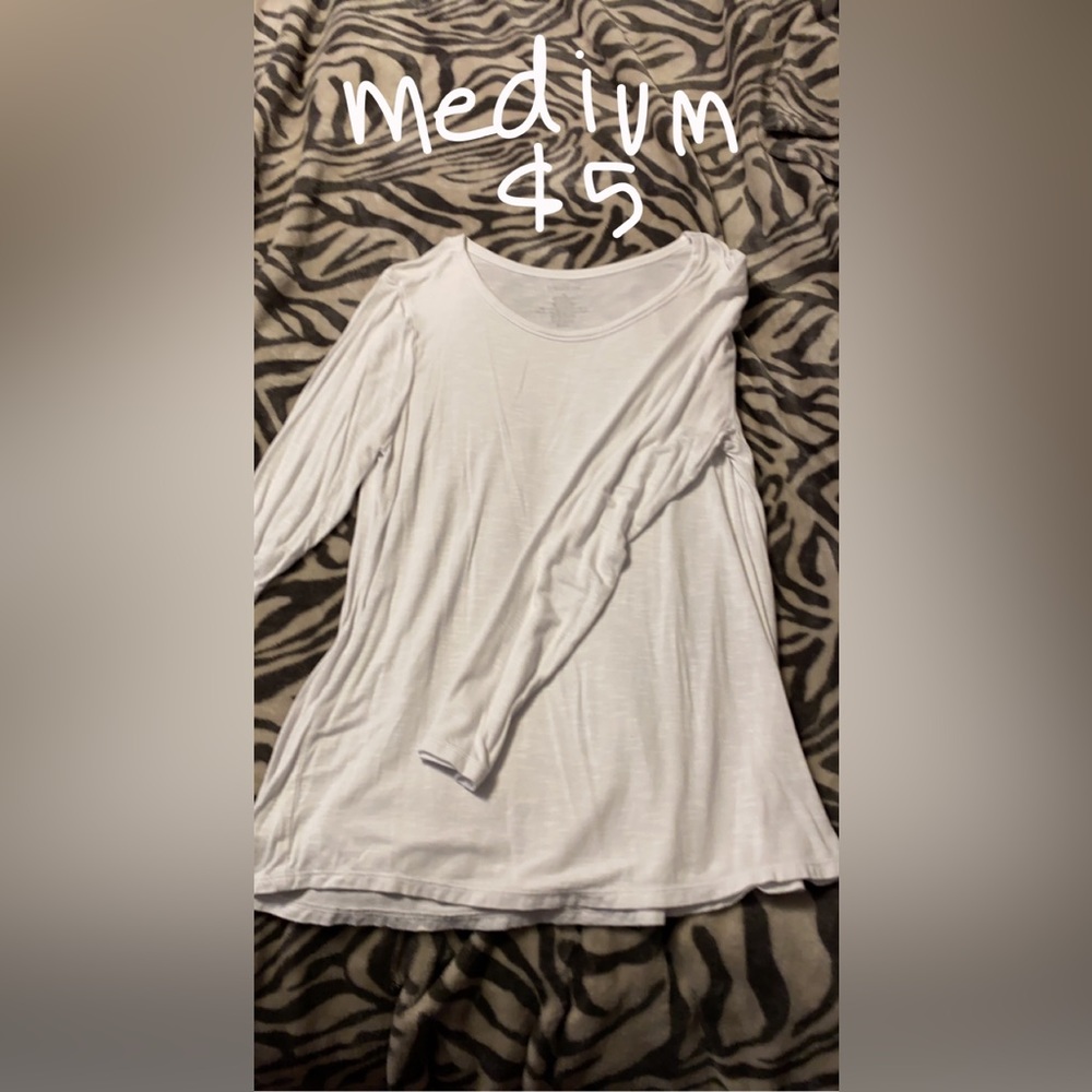 Maurice’s long sleeve white shirt